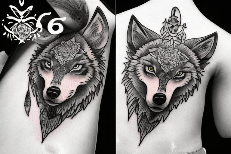 Takaya the lone wolf done by Jessica McDermott at Artwork Rebels in  Portland OR (my first tattoo!) : r/tattoos