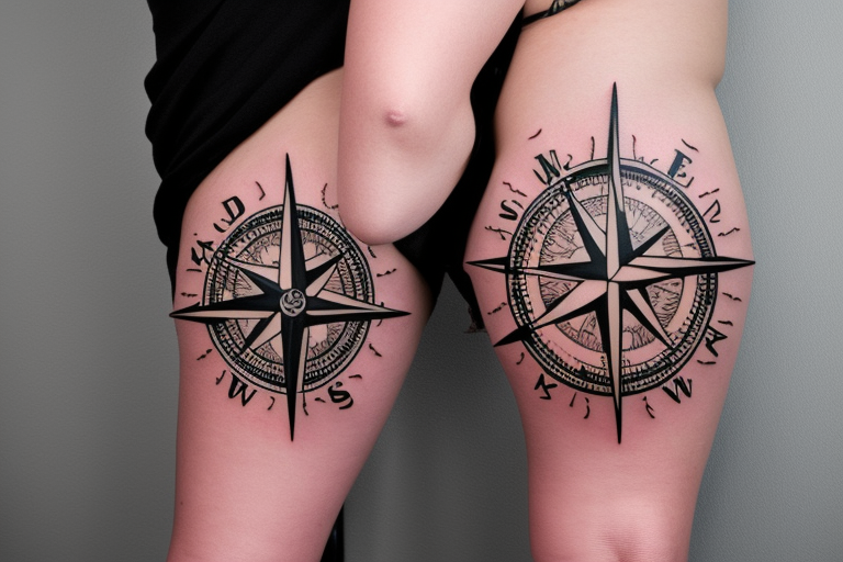 compass rose tattoo by Lukasztrawczynski on DeviantArt