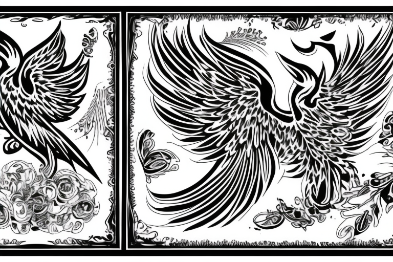 phoenix refined tattoo idea