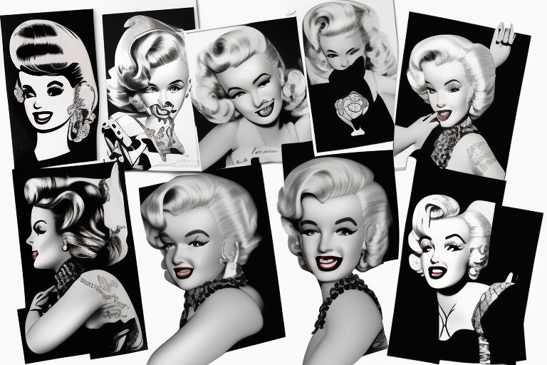 barbie marylin monroe tattoo idea