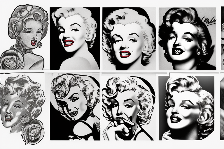 marylin monroe tattoo idea