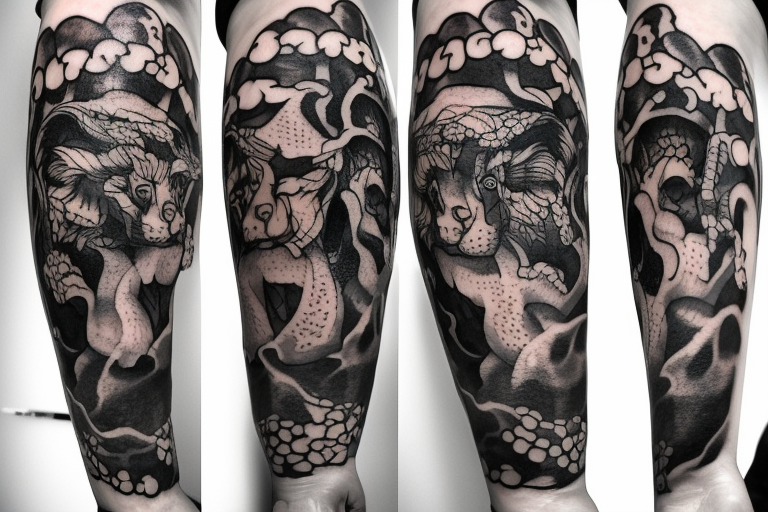 Tattoo Artist Josh Fields | Ram tattoo, Aries tattoo, Cool arm tattoos