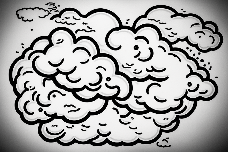 The nimbus cloud from Dragonball tattoo idea