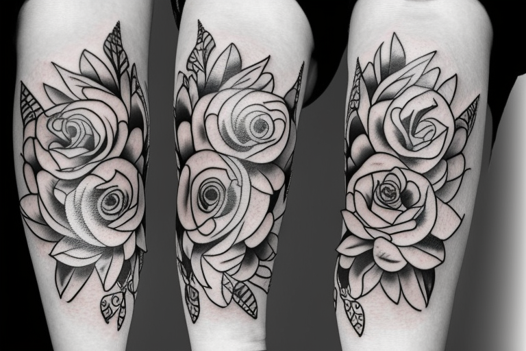 Something to complement a flower designs a tattoo on woman’s bicep tattoo idea