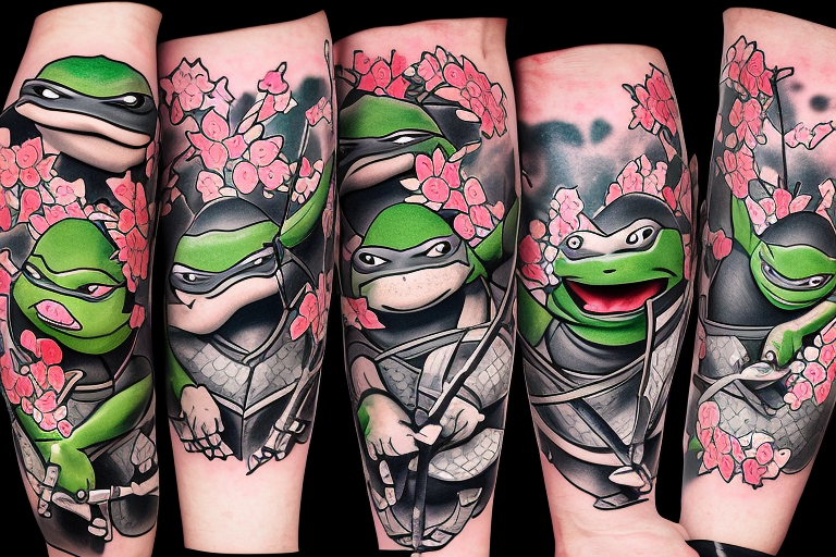 shaunflinn:master-splinter-splinter-tmnt-turtles-rats-color-tattoo