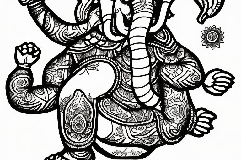 Lord Ganesha Tattoo Designs। Ganpati Bappa Tattoo Designs। - YouTube