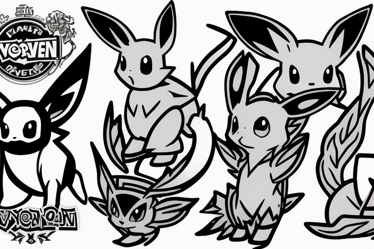 eevee pokemon tattoo idea