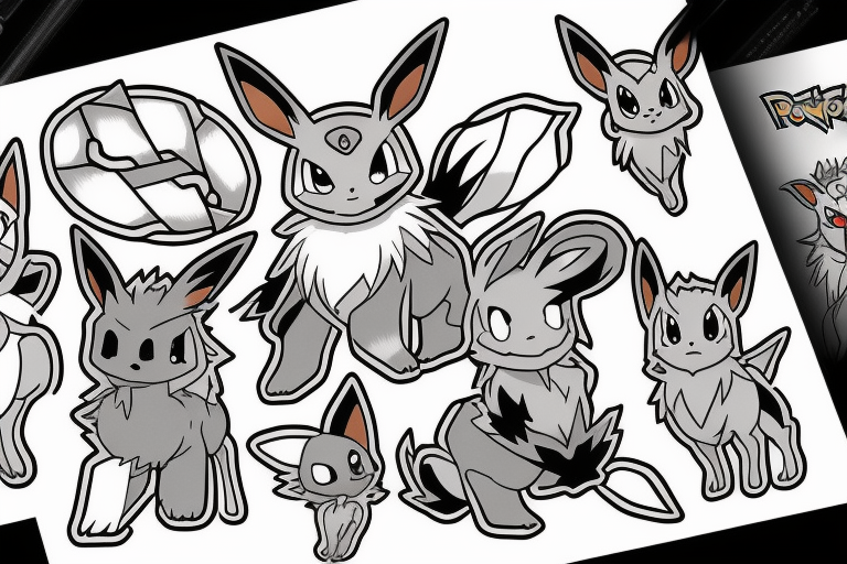 eevee pokemon tattoo idea