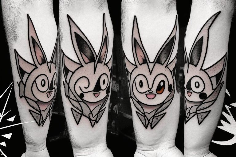 eevee pokemon tattoo idea