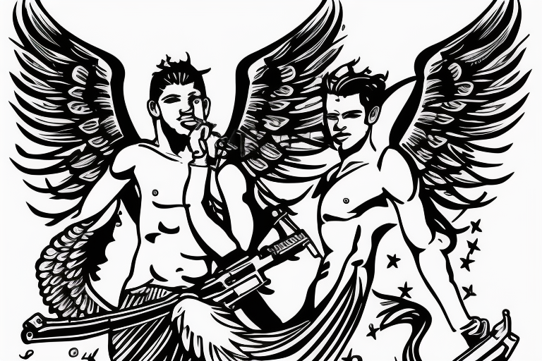 Explore the 9 Best angel Tattoo Ideas (May 2020) • Tattoodo
