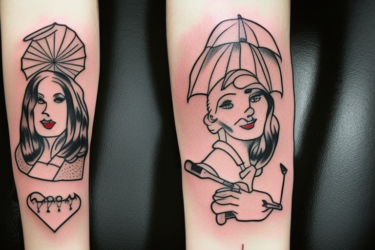 tattoo umbrella