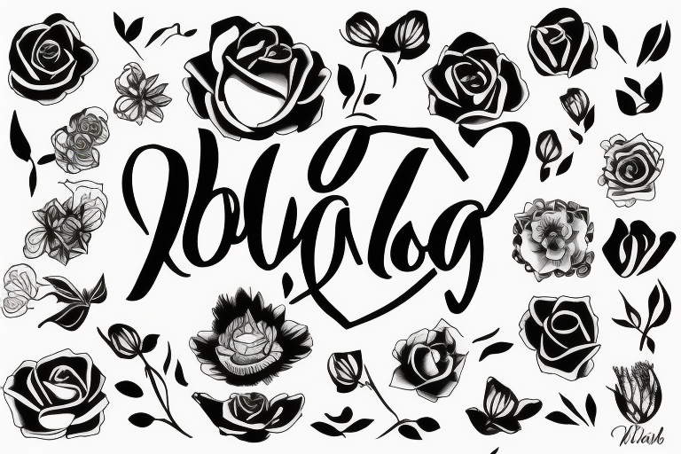 my daughters name Lola tattoo idea