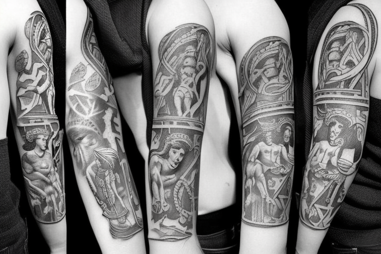 Zeus Tattoo Studio, Zagreb, Croatia, Greek Mythology, Father of the Gods