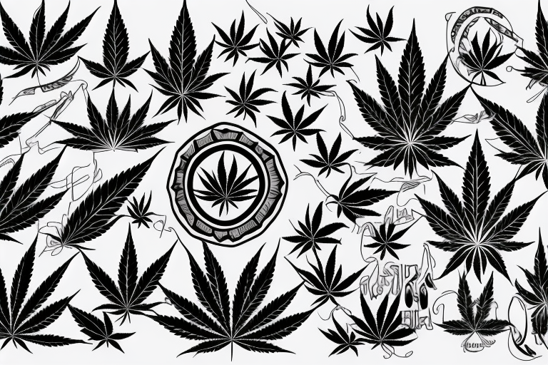 420 marijuana tattoo idea