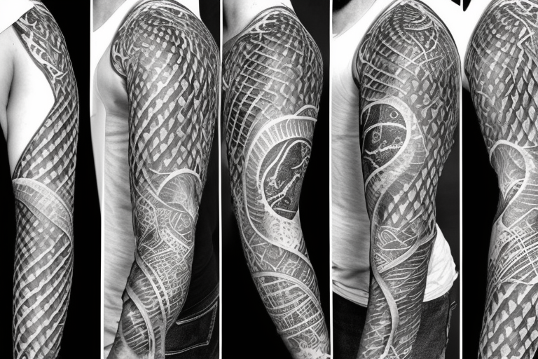 Working on this half sleeve design... - SCULP tattoo studio | Facebook