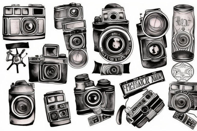 Camera Logo Tattoo | Camera logo, Tattoos, Camera tattoo