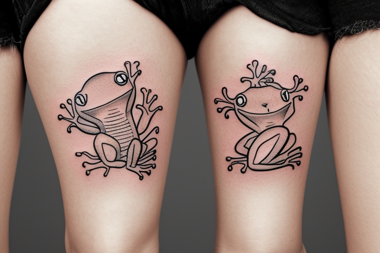 Unleashing the Symbolism: The Fascinating World of Frog Tattoos: 76 Designs  - inktat2.com