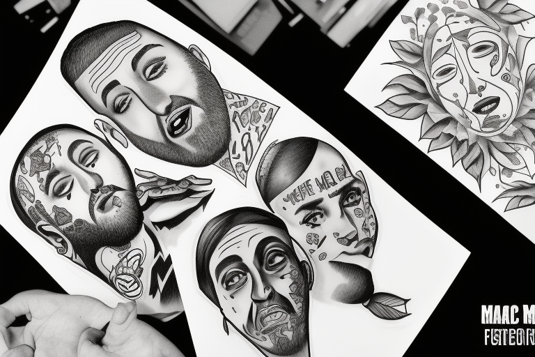 Friends by Mac Miller off Faces mixtape tattoo idea