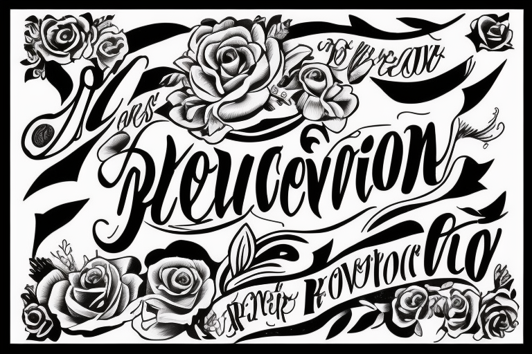 The word: Révolution tattoo idea