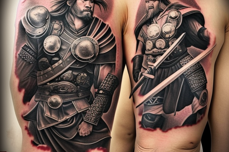 Thor Close Up by Larry Brogan : Tattoos