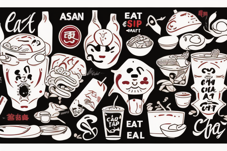 eat, sleep, chi, repeat. asian tappas a la carte resturant, chi resturant. tattoo idea