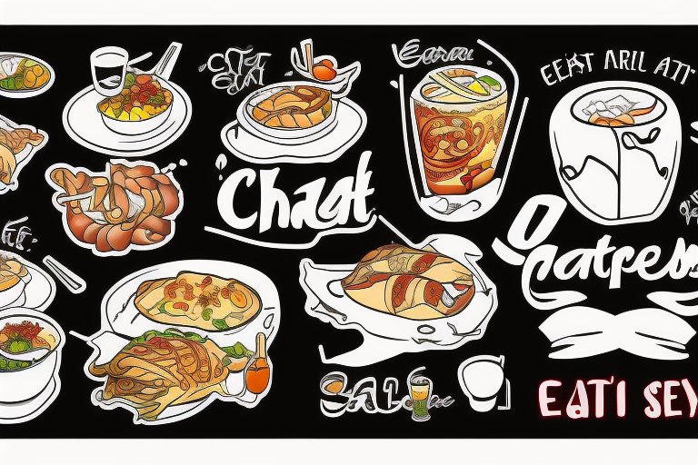 eat, sleep, chi, repeat. asian tappas a la carte resturant, chi resturant. tattoo idea