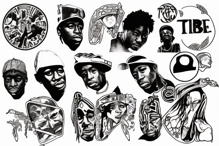 Tribe Called Quest tattoo idea