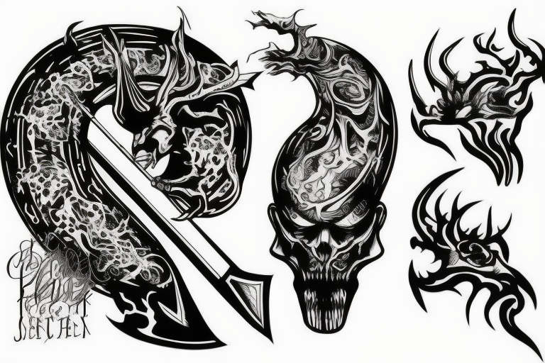 Liquid Swords tattoo idea