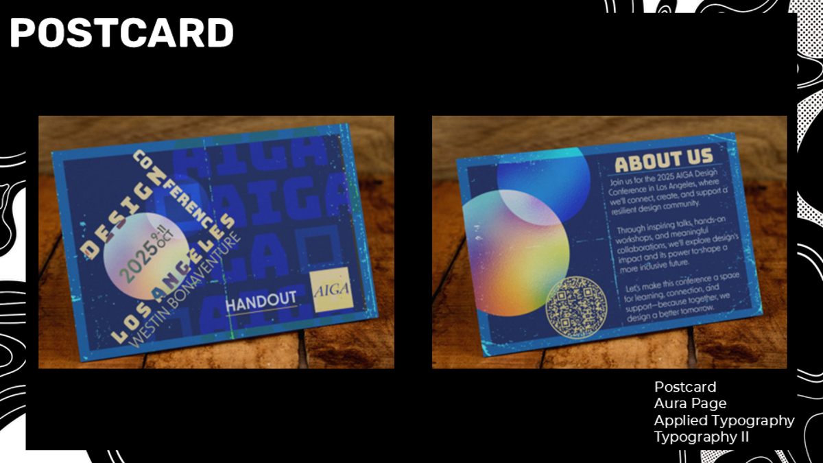 AIGA Postcard