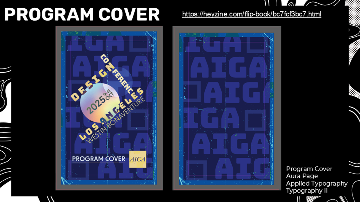 AIGA Program Cover