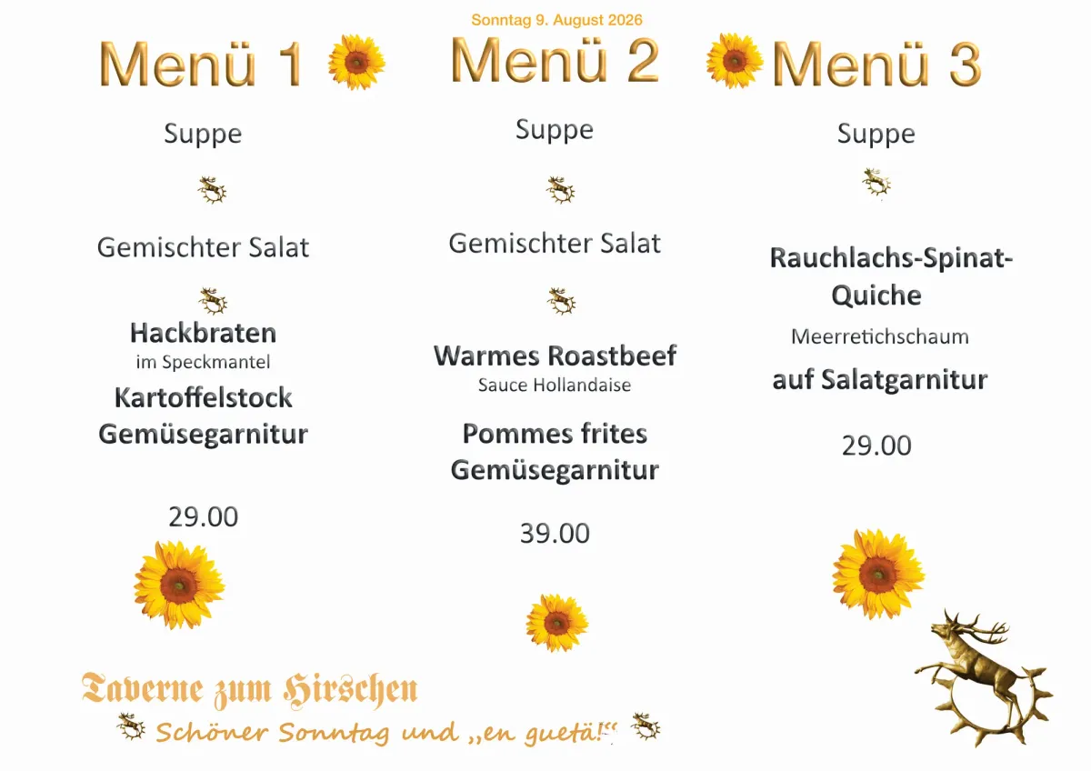 Tagesmenu