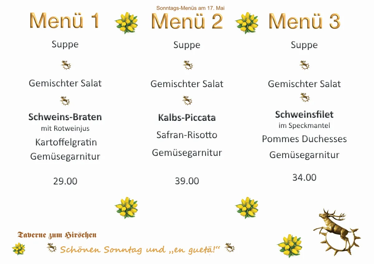 Tagesmenu