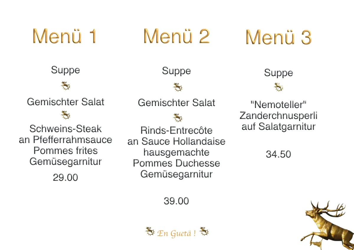 Tagesmenu