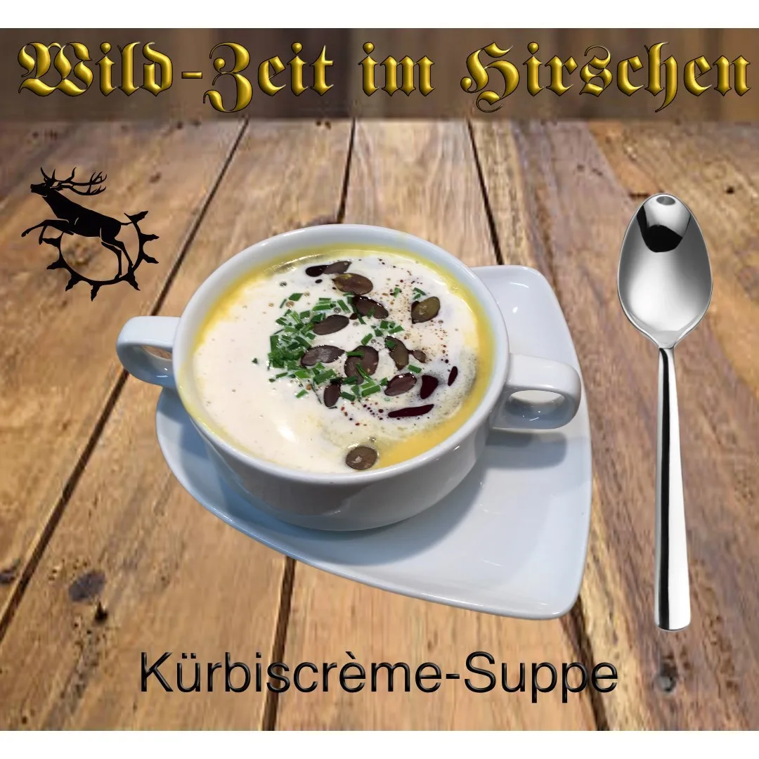 Kürbiscrème-Suppe
