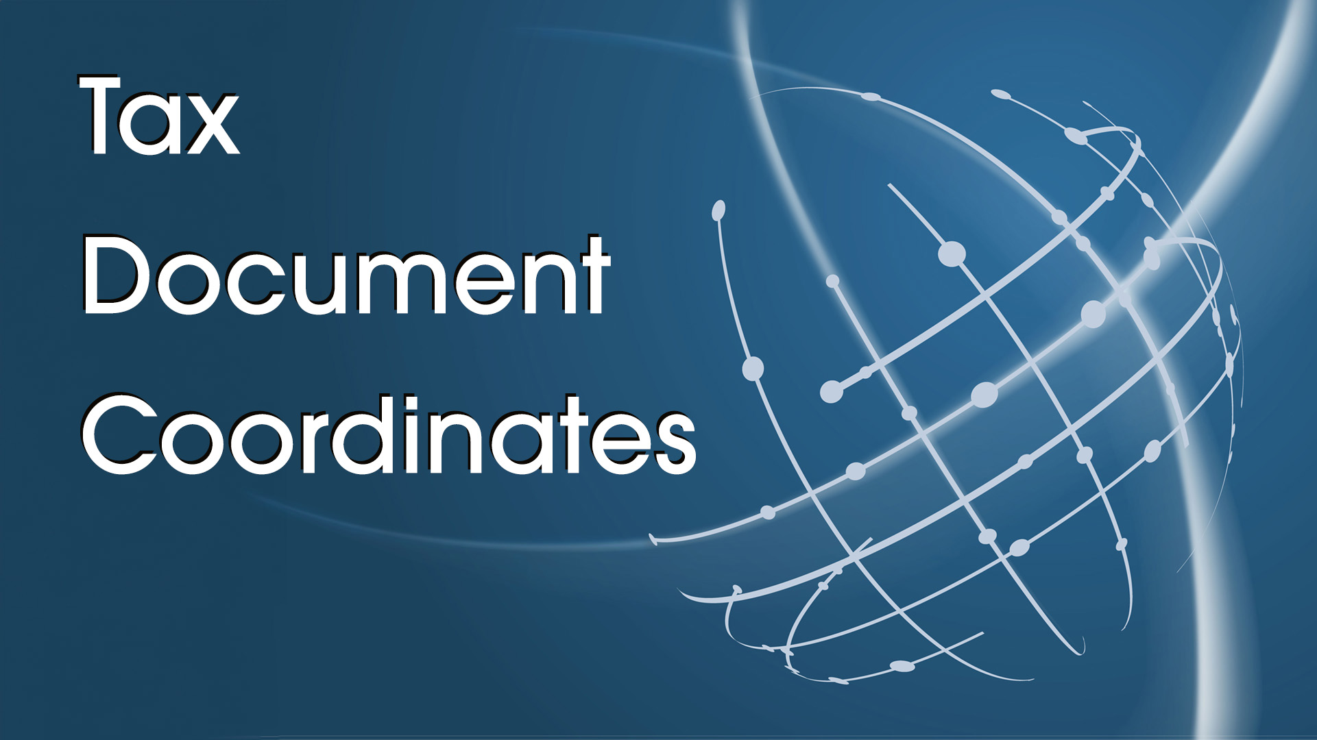 Tax Document Coordinates