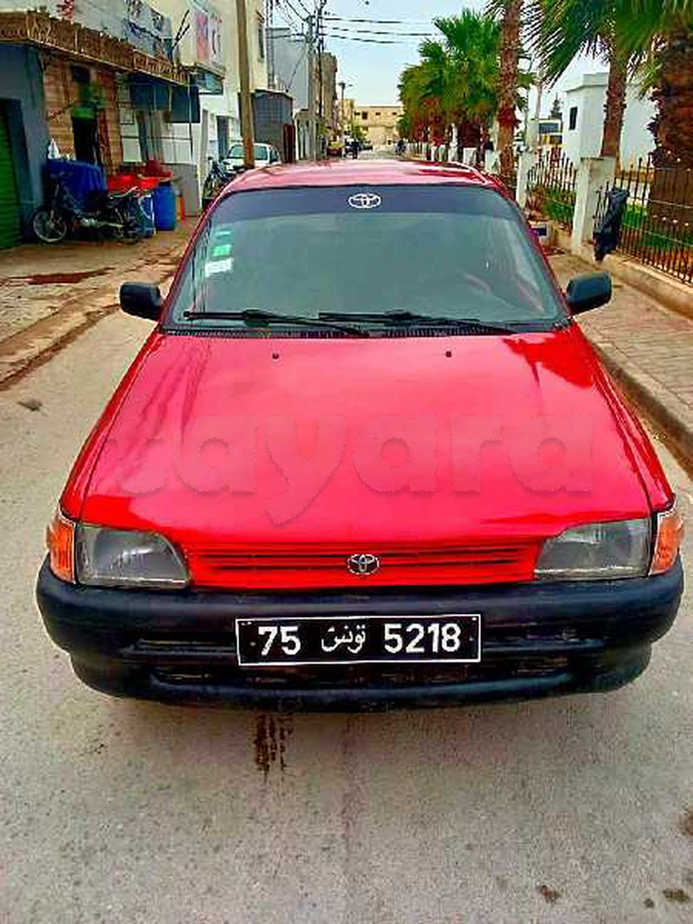 Carte voiture Toyota Starlet