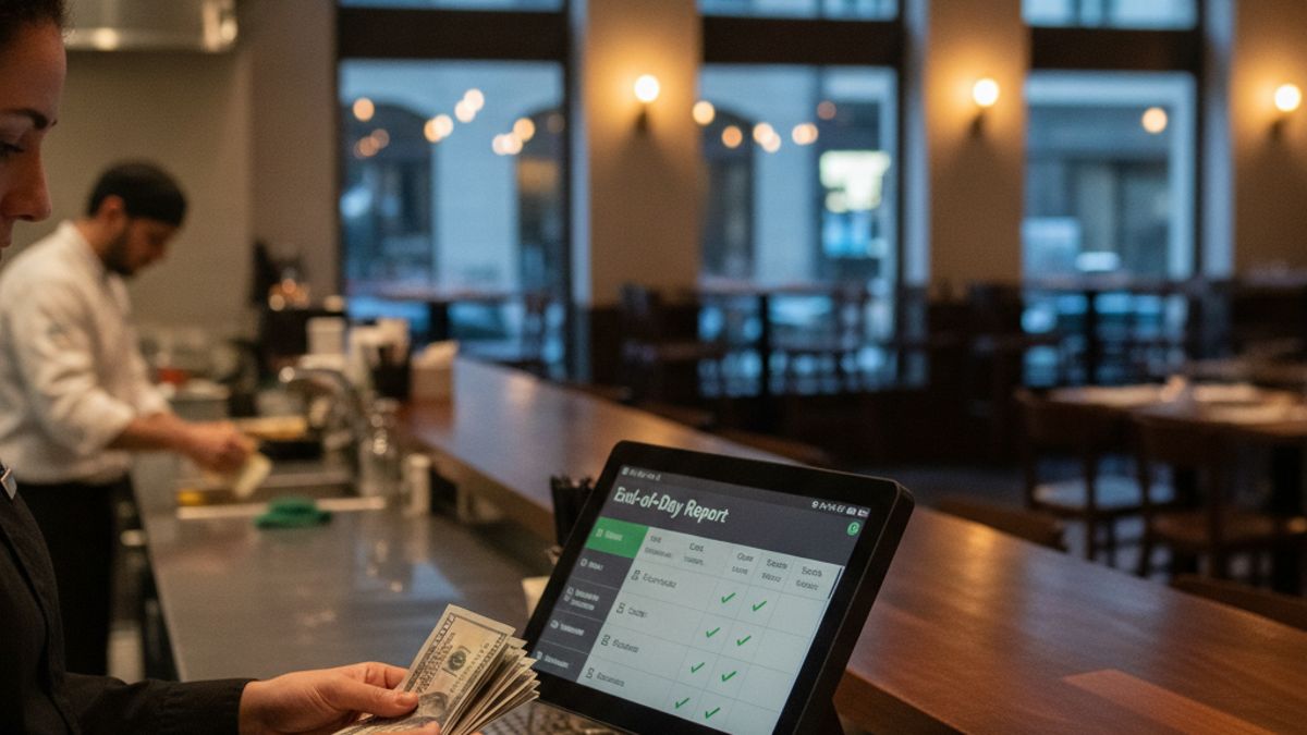 End-of-day cashing up checklist for restaurants: mastering reconciliation with a modern POS system