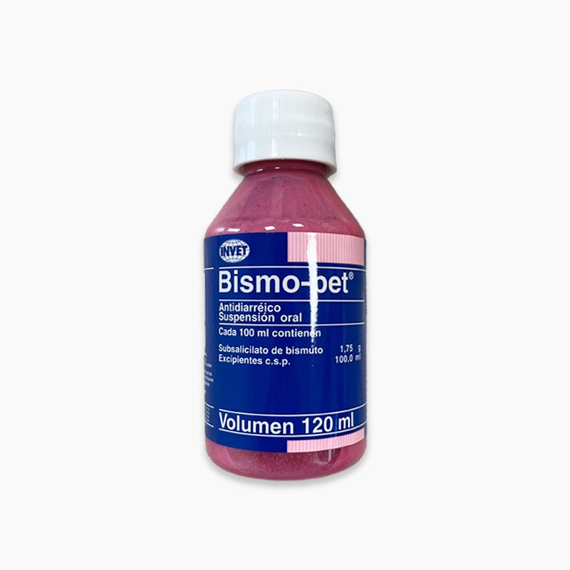 Bismo-bet Antidiarréico Suspensión Oral para Perros y Gatos