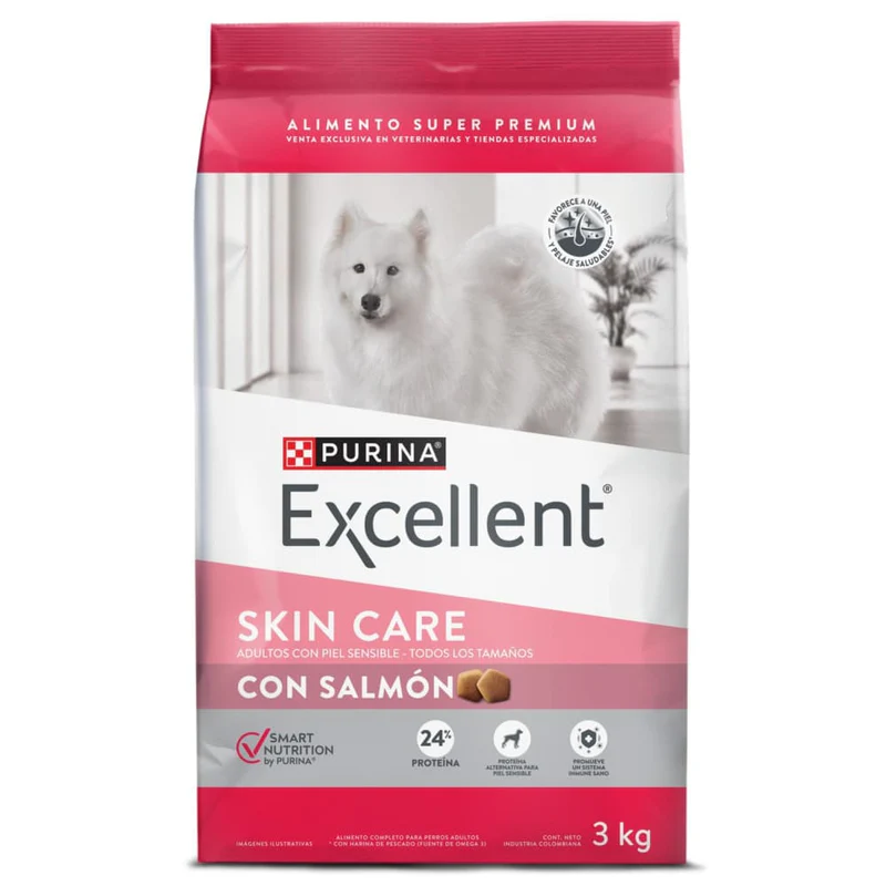 Alimento para perro purina excellent skin care 3 kg - Imagen 1 de 1