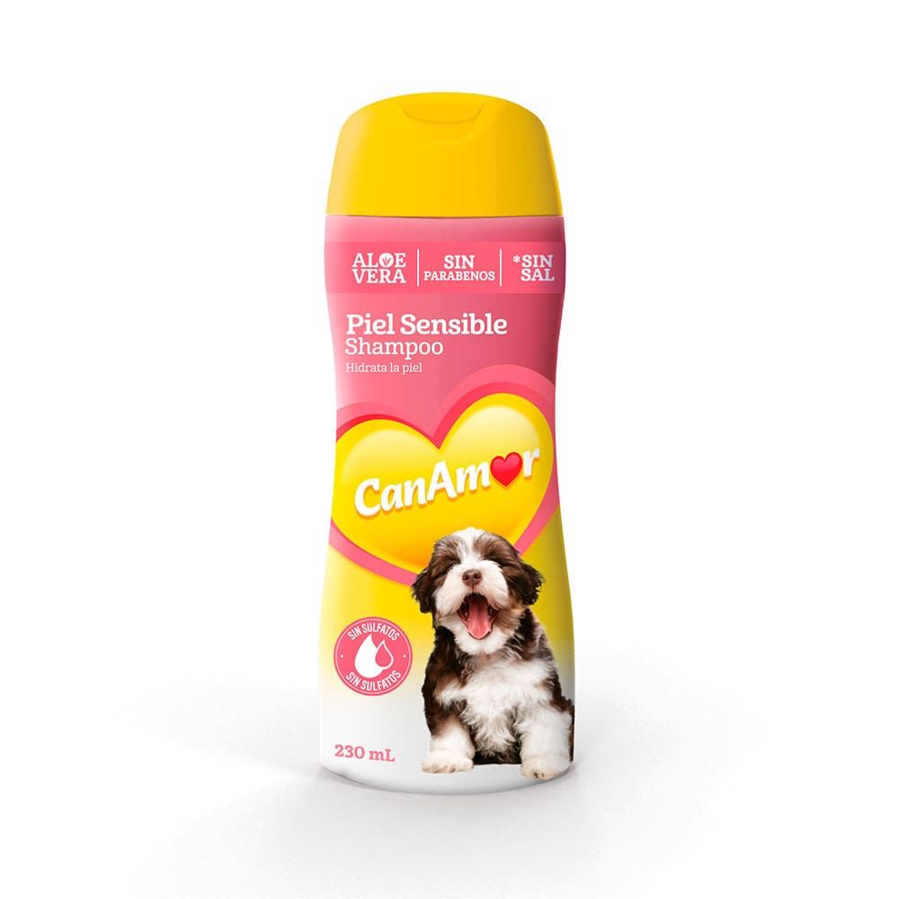 CanAmor Piel Sensible Shampoo piel sensible para Perros