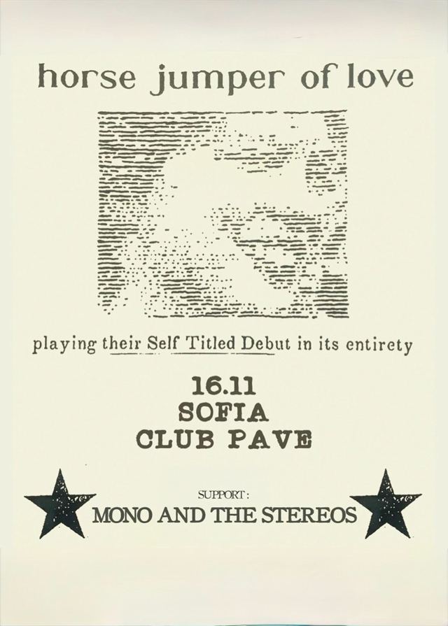 Horse Jumper of Love (USA) w/ Mono and the Stereos live at Club Pave