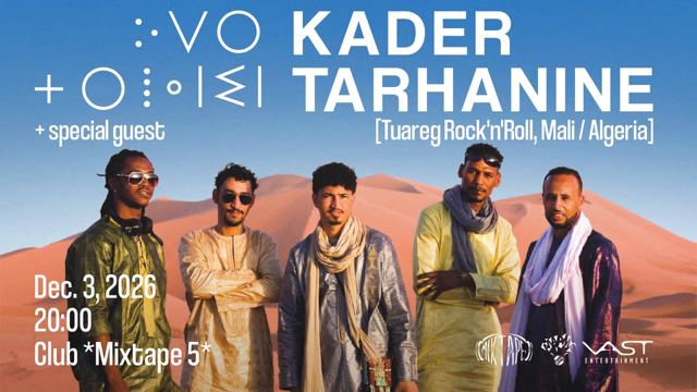 KADER TARHANINE [Tuareg Rock’n’Roll, ML/DZ]