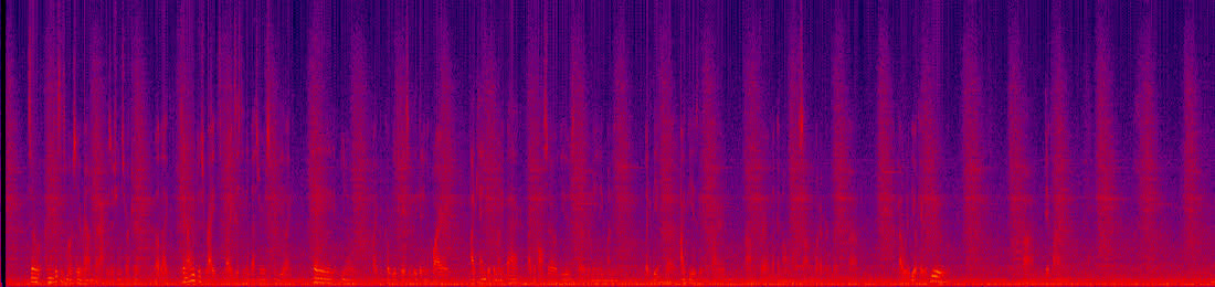 Spectrogram of the first capture on the fixed build