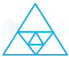 One side of an equilateral triangle is 36 cm. The mid points of i