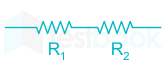 A battery of 15 volt is connected to a parallel group of resistan