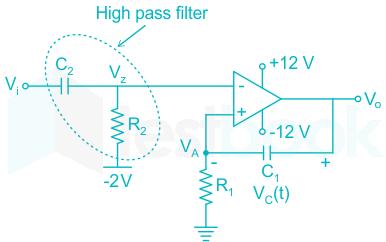 The circuit shown represents