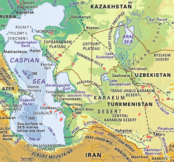 Caspian sea