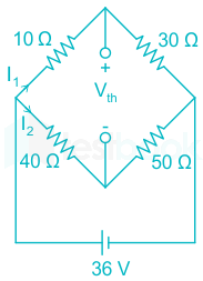 Find the current through galvanometer for the circuit shown below