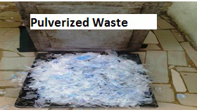 Pulverized-waste-water-sachets