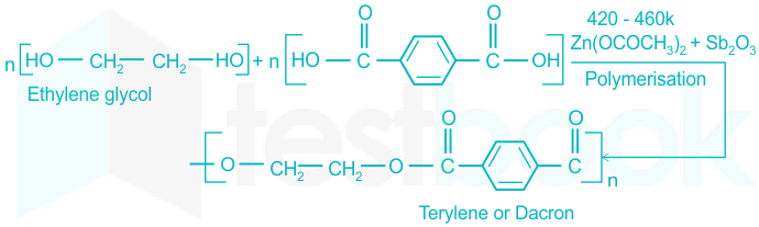 structural formula of terylene